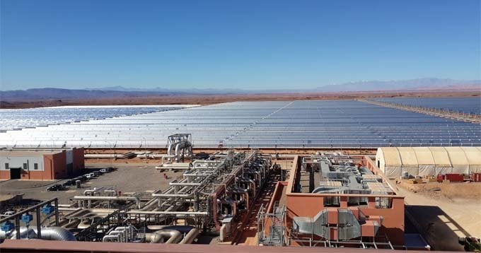 The two solar plants will be connected to the national grid and will guarantee electricity supply to more than two million Moroccans within the country. Image: African Development Bank