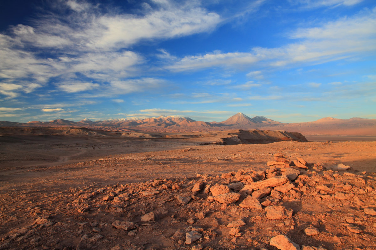 The Acatama desert in Chile. Source: Flickr/Fotopedia