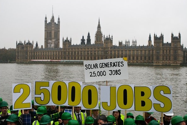 Thousands of jobs have been lost from the UK's domestic solar sector since cuts to the feed-in tariff came into effect at the turn of the year.