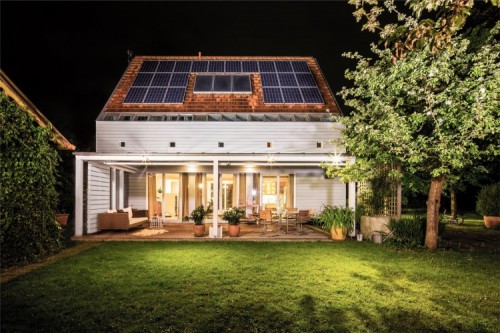 Domestic solar and battery storage installs have grown exponentially and their role in grid management stands to soar. Image: E.On.