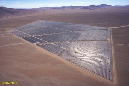 Enel PV plant in Chile.
