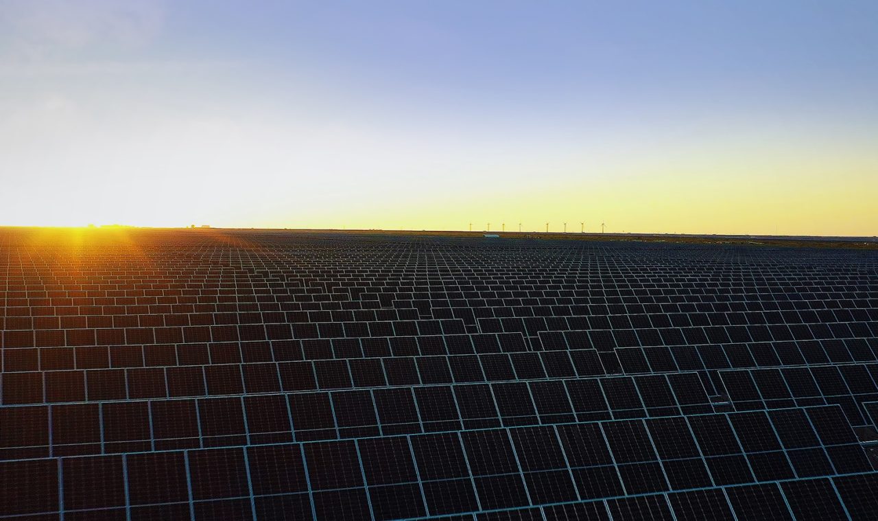 Roadrunner solar plant is located in Upton County and has a total capacity of 497MW. Image: Enel Green Power. 