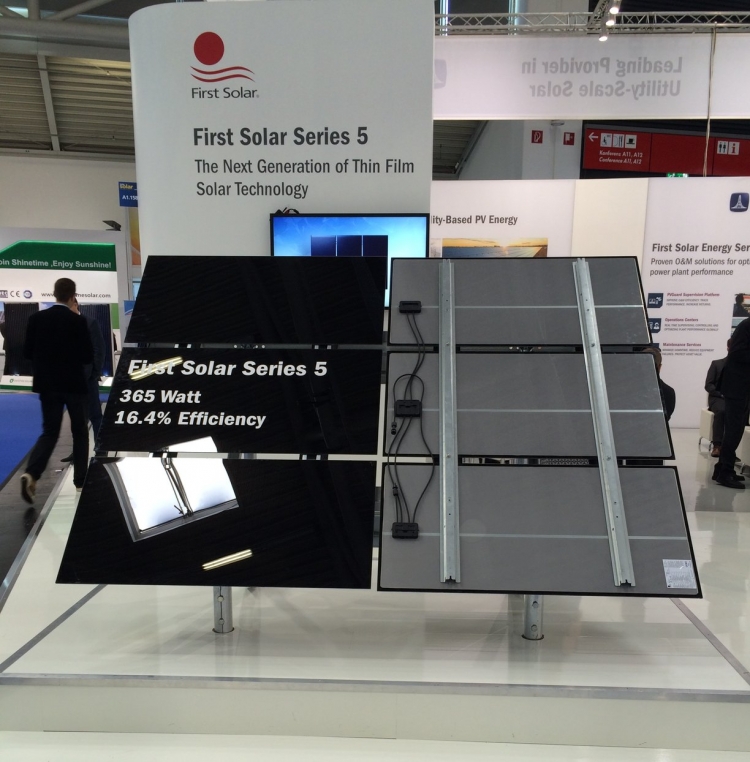 First Solar said that the TetraSun production plant in Malaysia would be converted and dedicated to its CdTe thin-film Series 5 module assembly requirements and be operational in early 2017. 