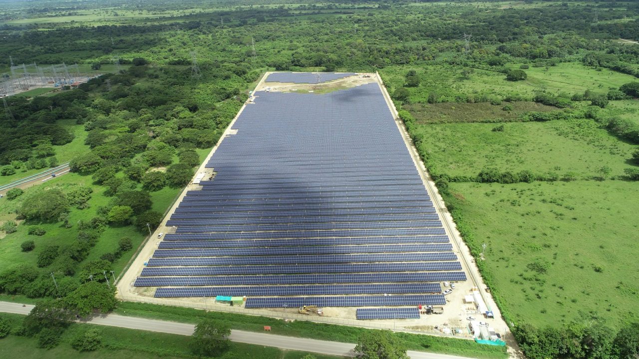 Celsia, the developer of the 9.9MW PV plant pictured above, was among the operators telling PV Tech last year they had faith in Colombia's odds of solar success. Image credit: Celsia