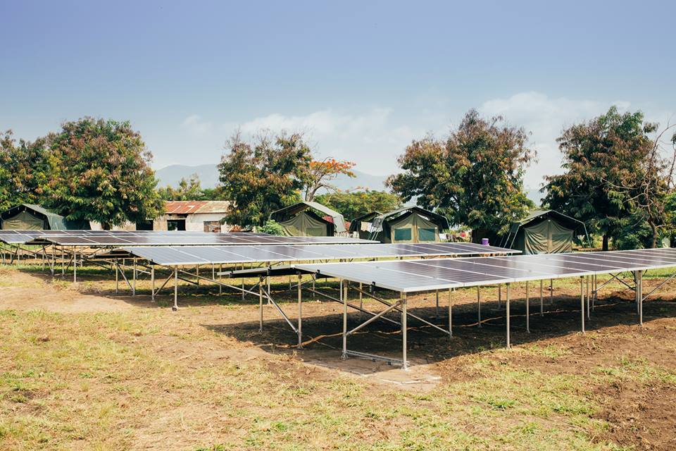 A mini-grid in DR Congo. Source: Givepower Foundation.