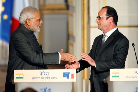 French president and Indian prime minister Narendra Modi will launch the Solar Alliance. Twitter: Grenergys Global