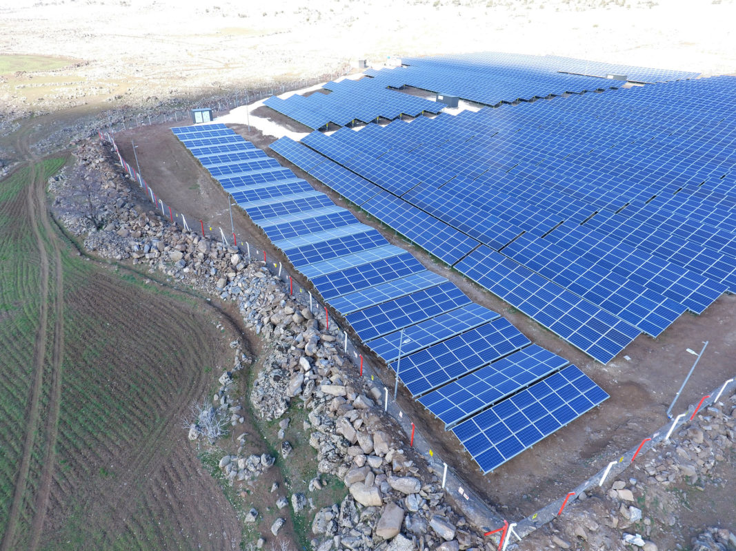 The project in Gaziantep, Turkey. Source: IBC Solar Turkey