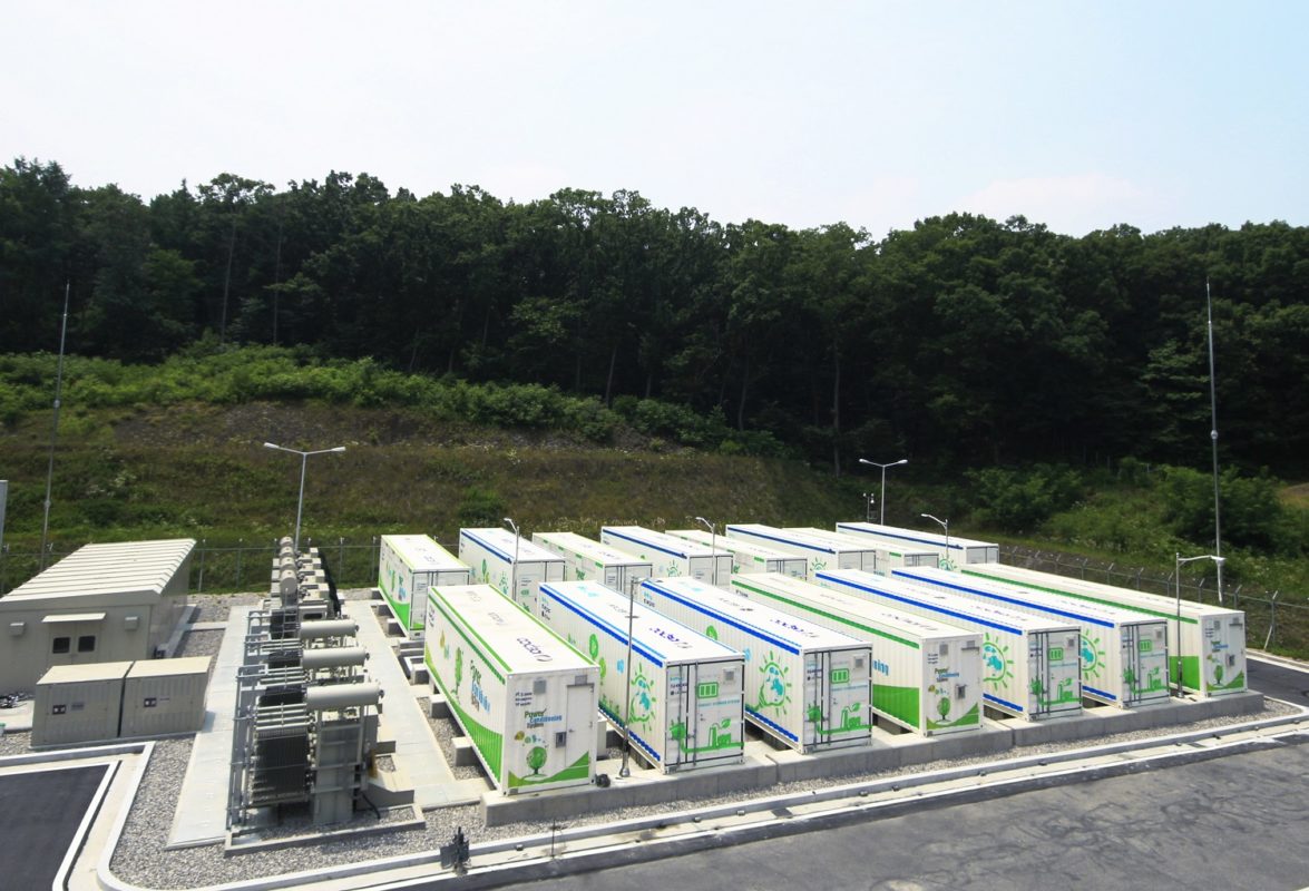 A Kokam battery storage installation in South Korea. Image: Kokam.