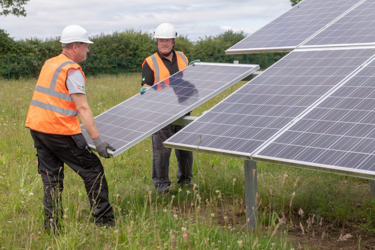 New figures reveal jobs in the renewable energy sector reached 11.5 million globally in 2019, led by solar PV with 3.8 million. Image: Lightsource BP.