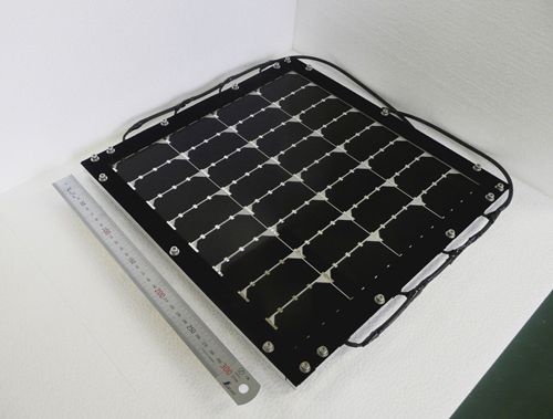 The Sharp PV module produced for the NEDO project. Image: Sharp.