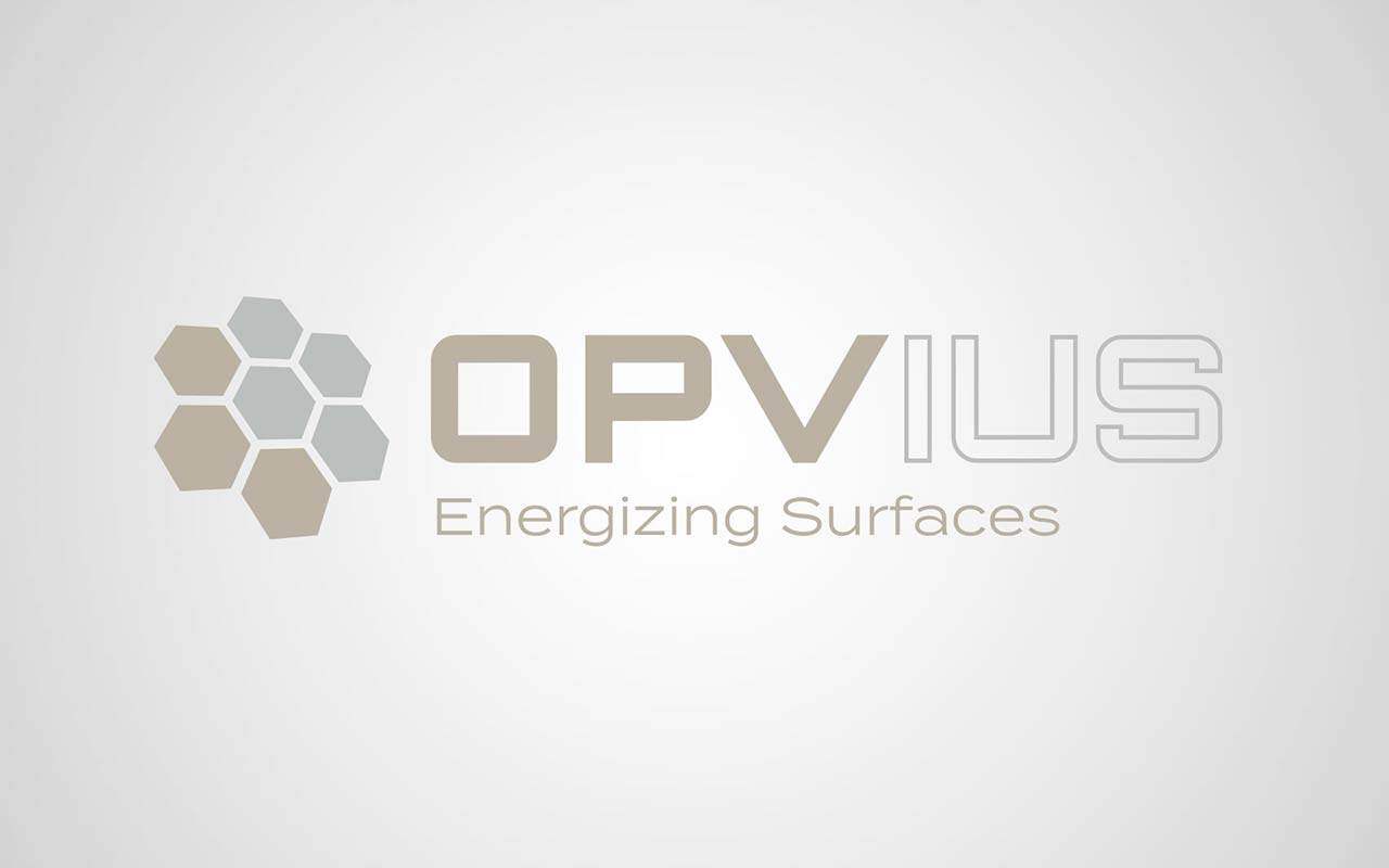 The new OPVIUS logo stands for light, transparent OPV solutions, the company has said. Source: OPVIUS