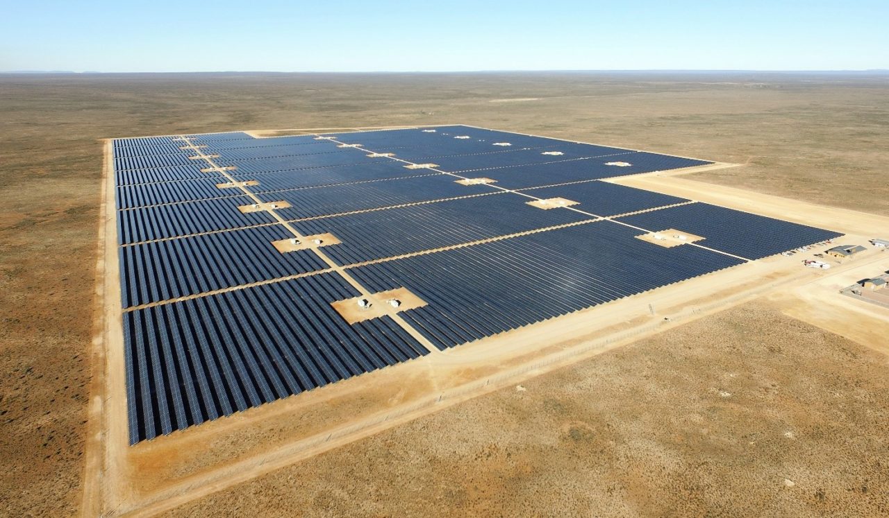 The 125 hectare Prieska Solar Plant. Image: Sonnedix