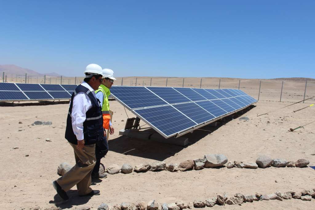 Chile’s solar PV installations reached 1,217MW at the end of May this year. Credit: Pattern Energy