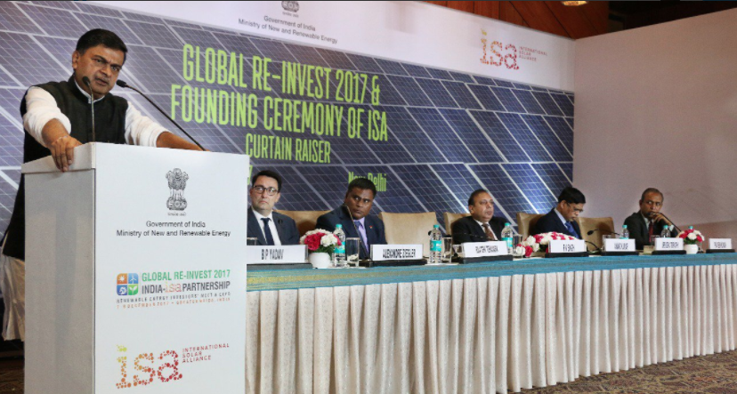 R.K. Singh also highlighted the return of the Re-Invest event in Delhi this December. Credit: Twitter R.K. Singh