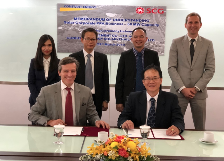 The major 50MW C&I solar deal for 30% Thai Crown-owned firm will include some energy storage components. Credit: Constant Energy