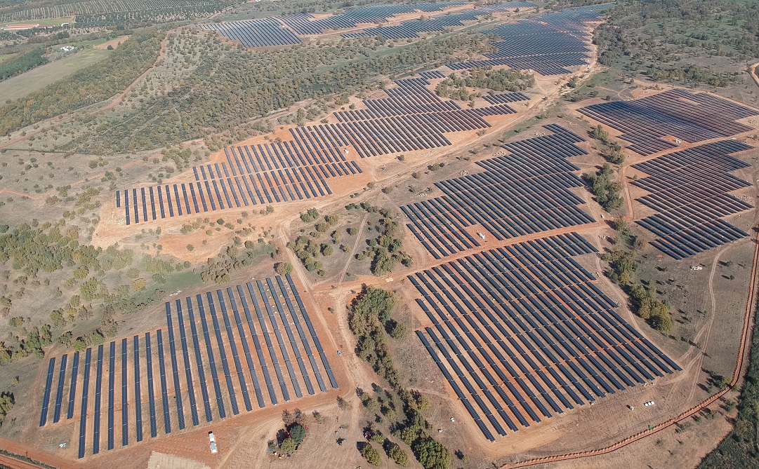 Solaria’s 50MW Santiz solar park in Castilla y León, Spain. The company signed a 10-year PPA with Shell last month. Image: Solaria.