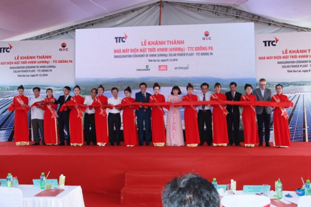 TTC completes 49MW solar project in Krong Pa, Vietnam - PV Tech