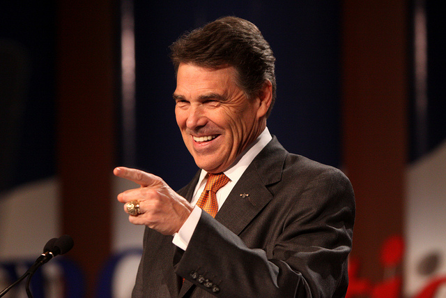 Rick Perry is president-elect Donald Trump's pick as energy secretary - despite forgetting the name of the department during a debate in 2011 and also pledging to abolish it. Source: Flickr/Gage Skidmore