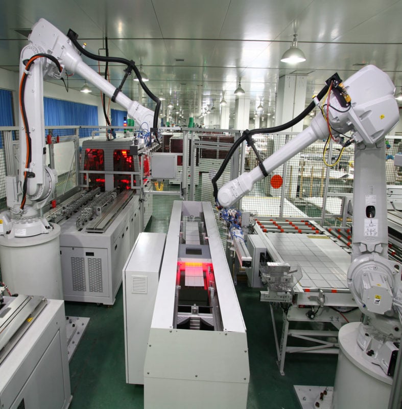 Yingli has provided some detail on its manufacturing plans moving forward. Image: Yingli. 