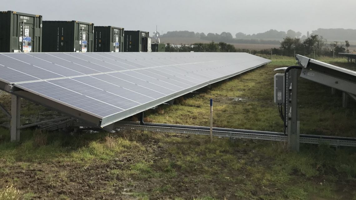 Anesco used battery storage to tip the scales for a subsidy-free project in the UK. Source: Anesco.