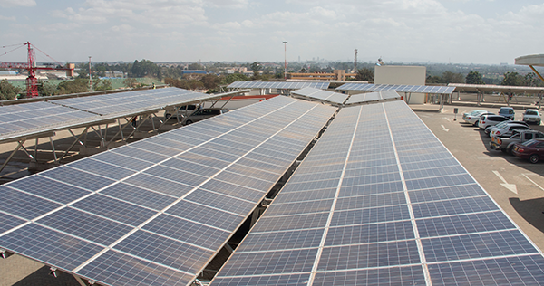 Solarcentury previously worked on a solar PV project in Kenya. Credit: Solarcentury