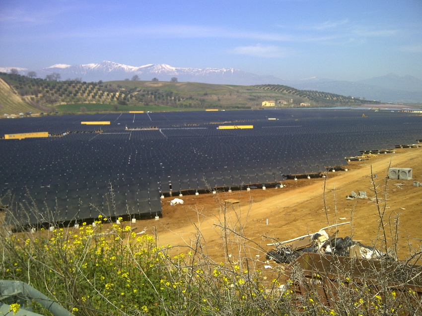 'Big sell off': Italy's PV market has had its own share of policy woes. Image: Enel Green Power.