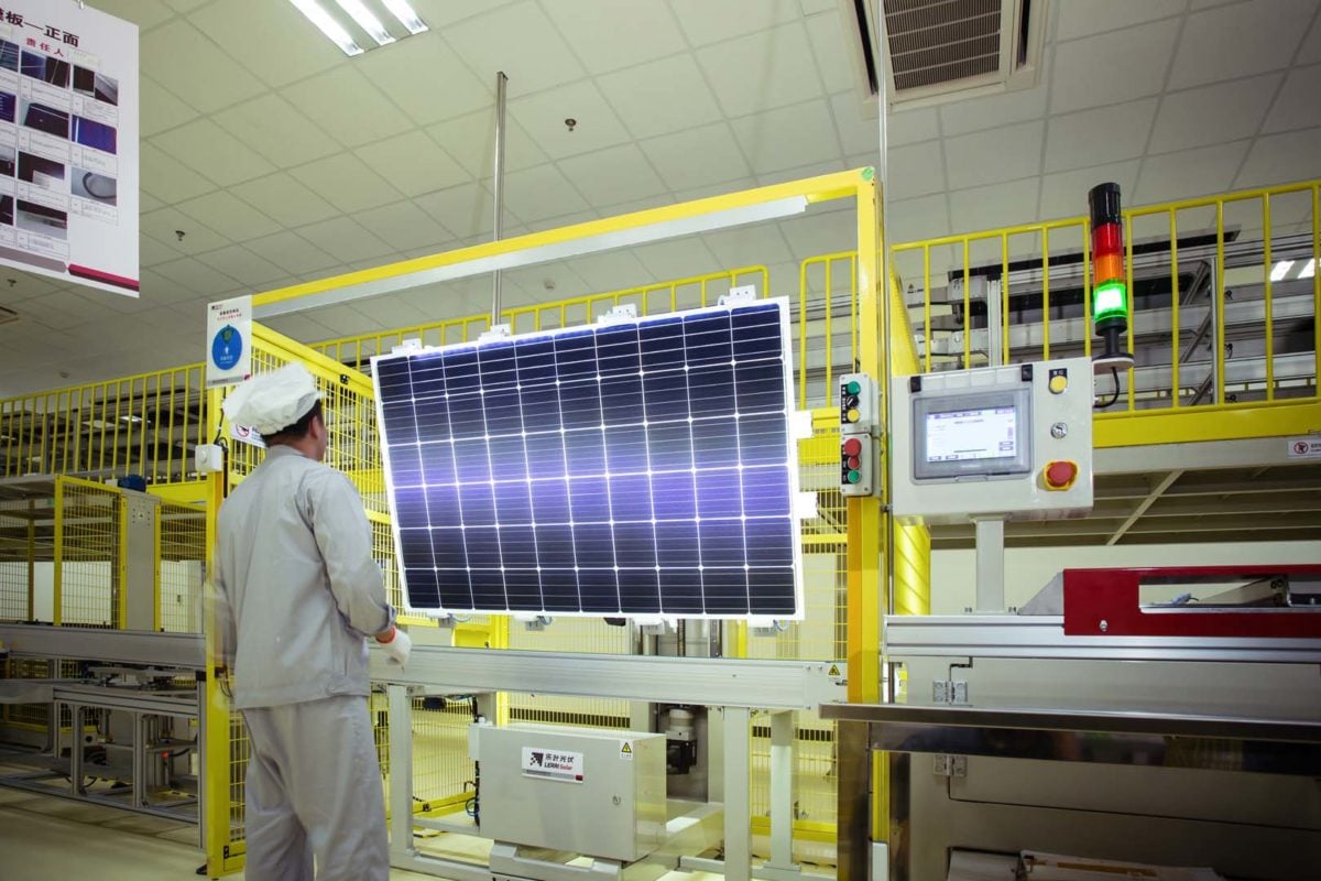 South Korea’s OCI is a major polysilicon producer, while LONGi Green Energy Technology is a largest dedicated monocrystalline wafer producer and its subsidiary, LONGi Solar is a ‘Silicon Module Super League’ (SMSL) member. Image: LONGi Solar