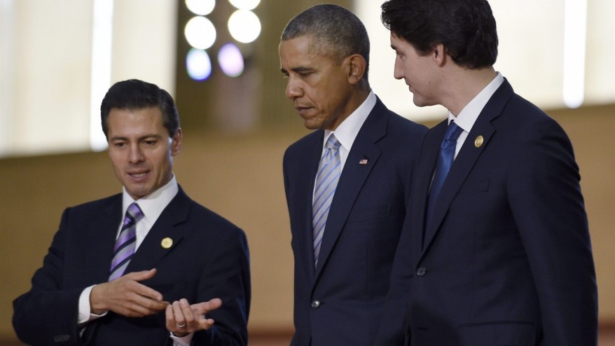Obama, Trudeau and Peña Nieto will meet tomorrow at a North American Leader's summit to pledge a 50% by 2025 clean energy target. Source: 1310news.com
