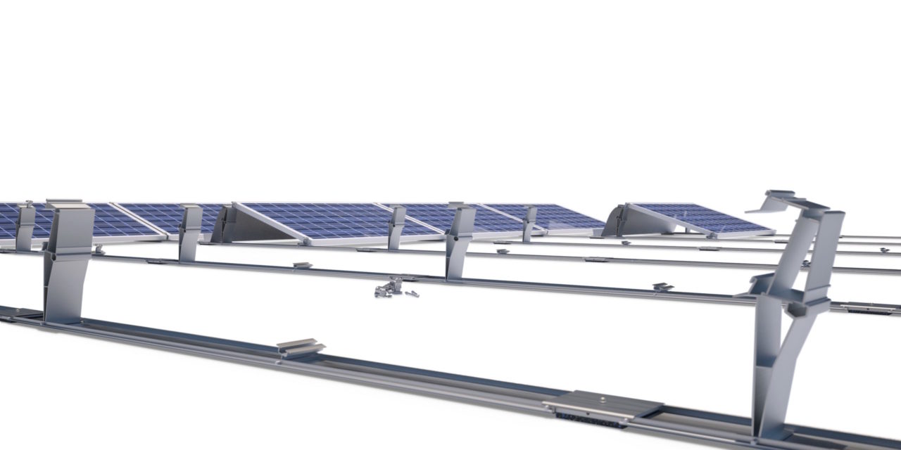 The new mounting system is suited for commercial, industrial, agricultural and residential buildings with bitumen, concrete, foil and gravel roofs.