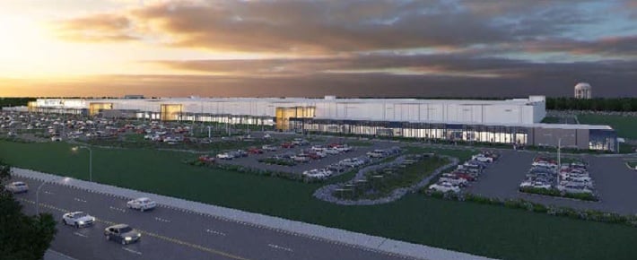 Gigafactory 2 is to be ramped to its 1GW nameplate capacity exclusively by Panasonic in 2019. Image: Tesla